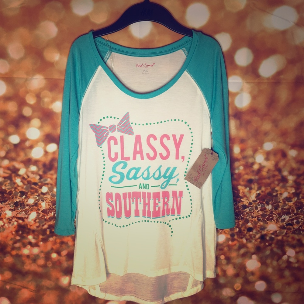Sassy Classy and Southern top